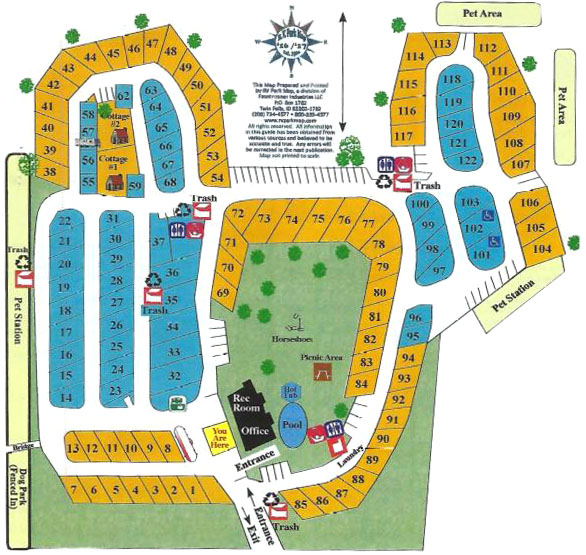 Facilities Map – Mountain Gate RV Park